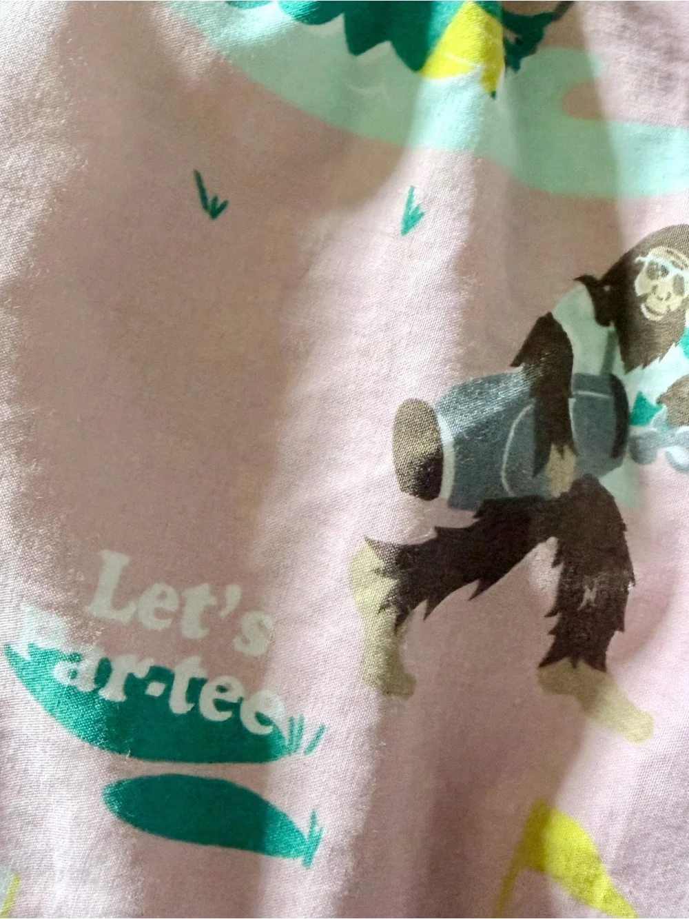 Party Pants Mens Golf Swim Trunks Pink Lets Par-Tee Bigfoot Gator Print